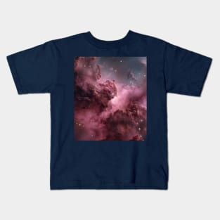 Pink Nebula Kids T-Shirt